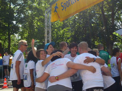 SeniorenHaus Hasborn beim 10. Dillinger Firmenlauf