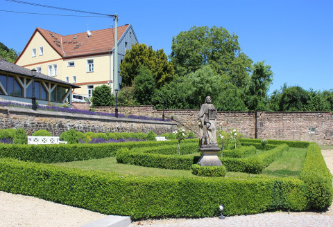 Ausflug in den Klostergarten nach Tholey